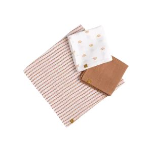 Lot de 3 langes - "Sunlight"