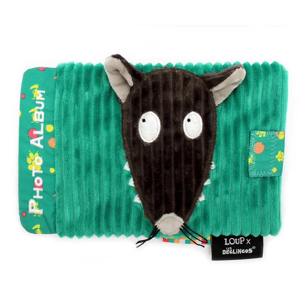 Album Photo bébé en tissu LOUP x Déglingos
