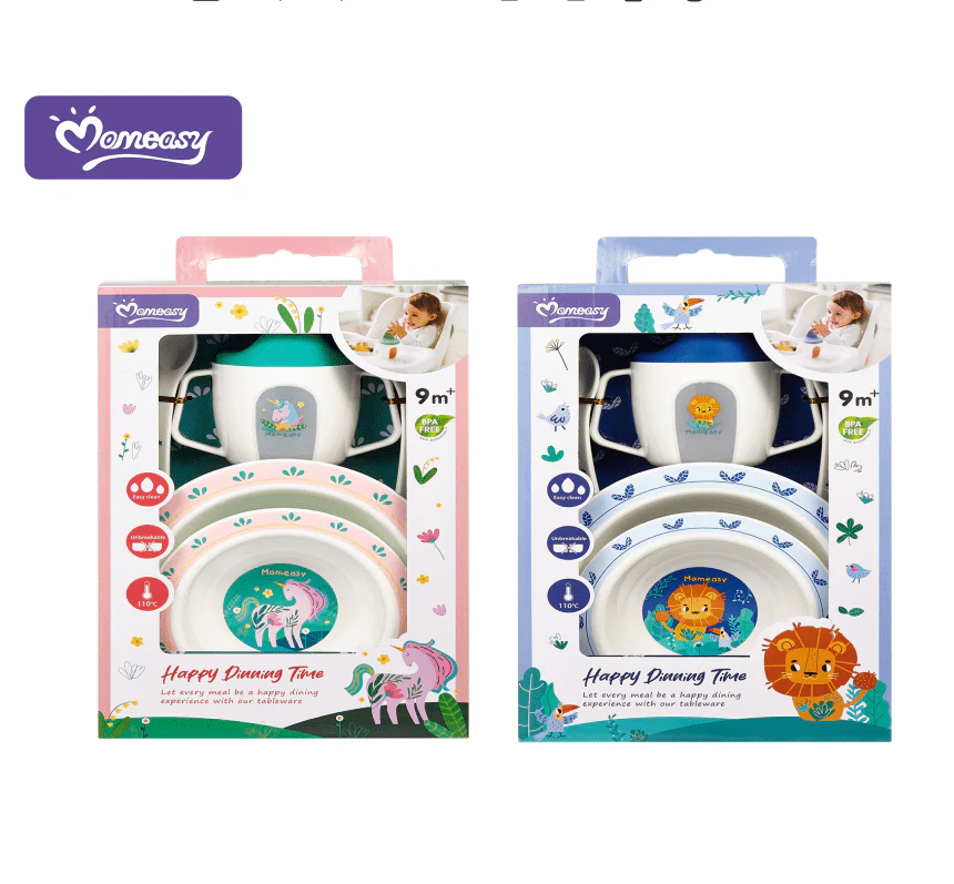 5 en 1 bébé repas ensemble d'alimentation Momeasy – Image 4