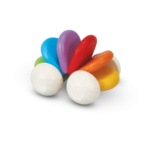 Voiture d'éveil - arc-en-ciel