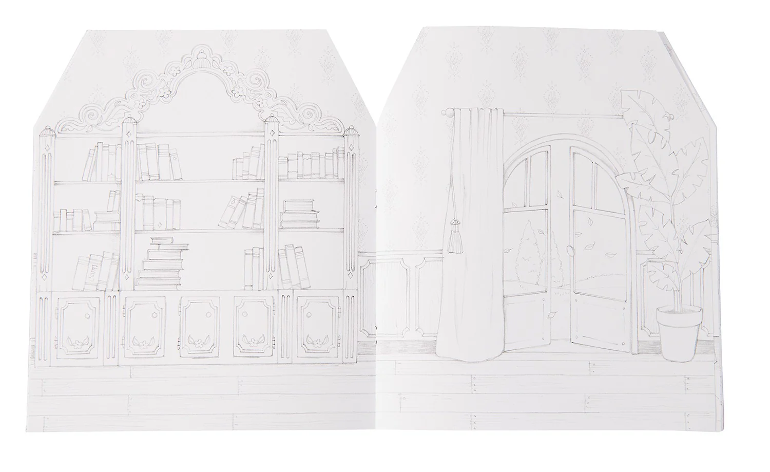 Cahier à colorier + autocollants - Il était une fois – Image 3