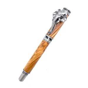 STYLO EN BOIS D'OLIVIER - MODELE ELEPHANT