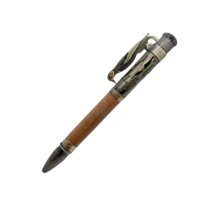 STYLO EN BOIS D'OLIVIER - MODELE OISEAU