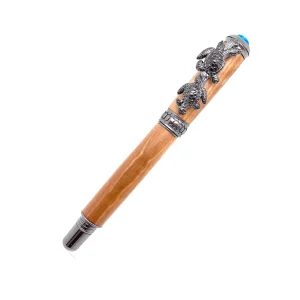 STYLO EN BOIS D'OLIVIER - MODELE TORTUE