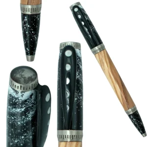 STYLO EN BOIS D'OLIVIER - MODELE LUNE
