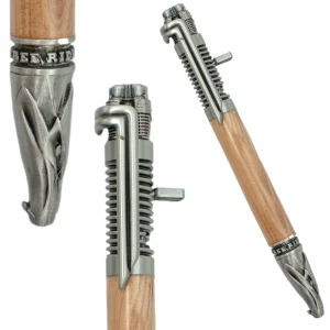 STYLO EN BOIS D'OLIVIER - MODELE MOTOR