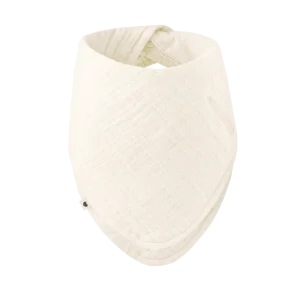 Bavoir bandana - Ivory