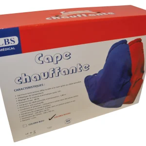 CAPE CHAUFFANTE ÉLECTRIQUE BLEUE