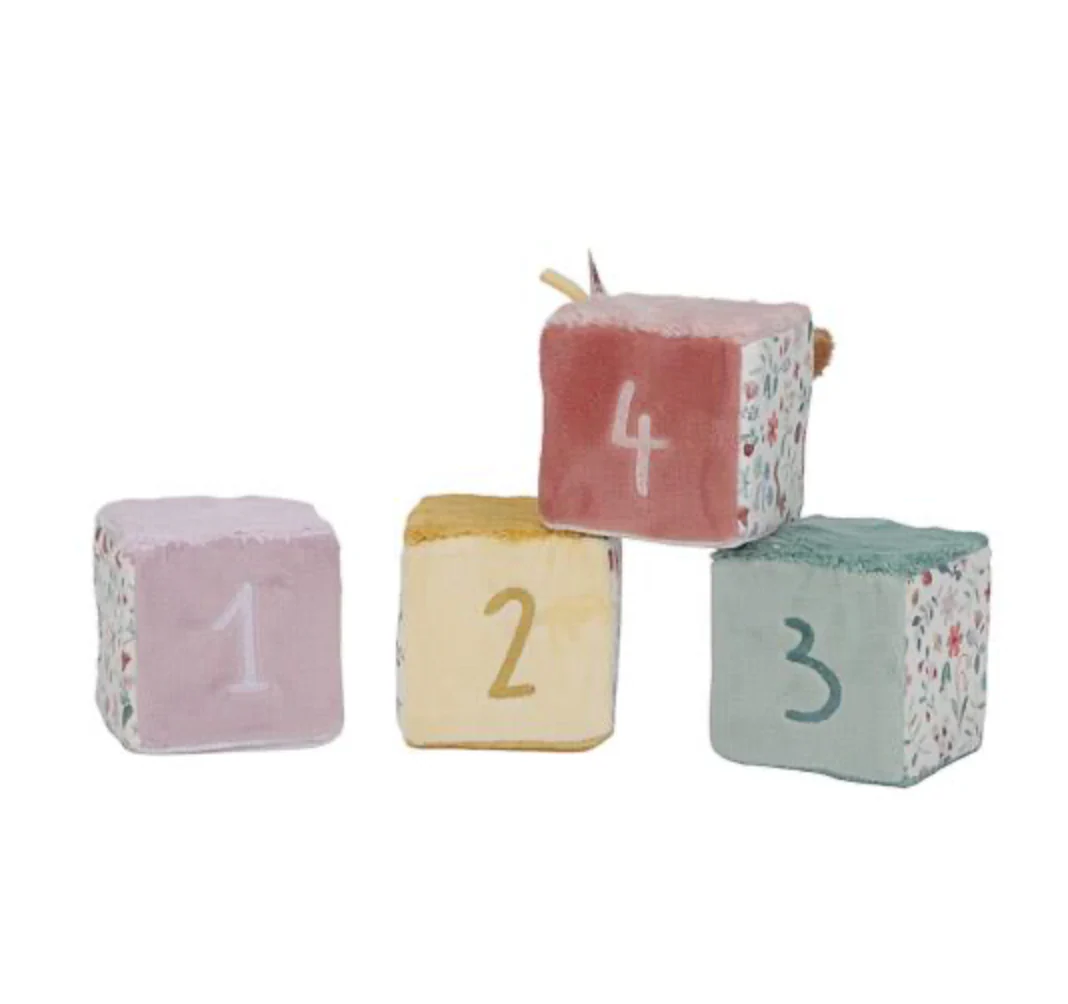 Lot de 4 cubes en tissu | Fairy Garden – Image 3