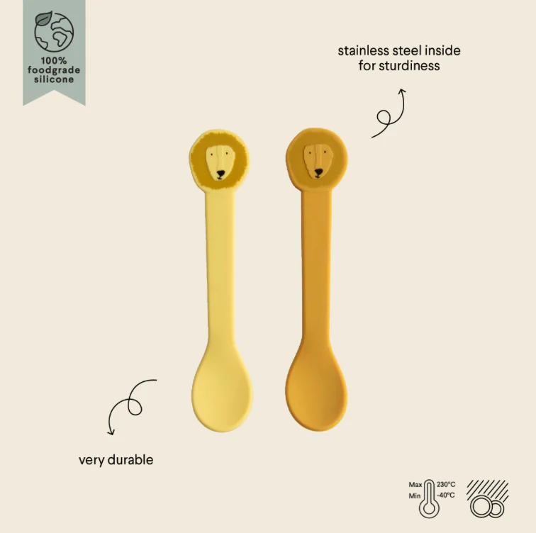 Lot de 2 cuillères | Lion – Image 2