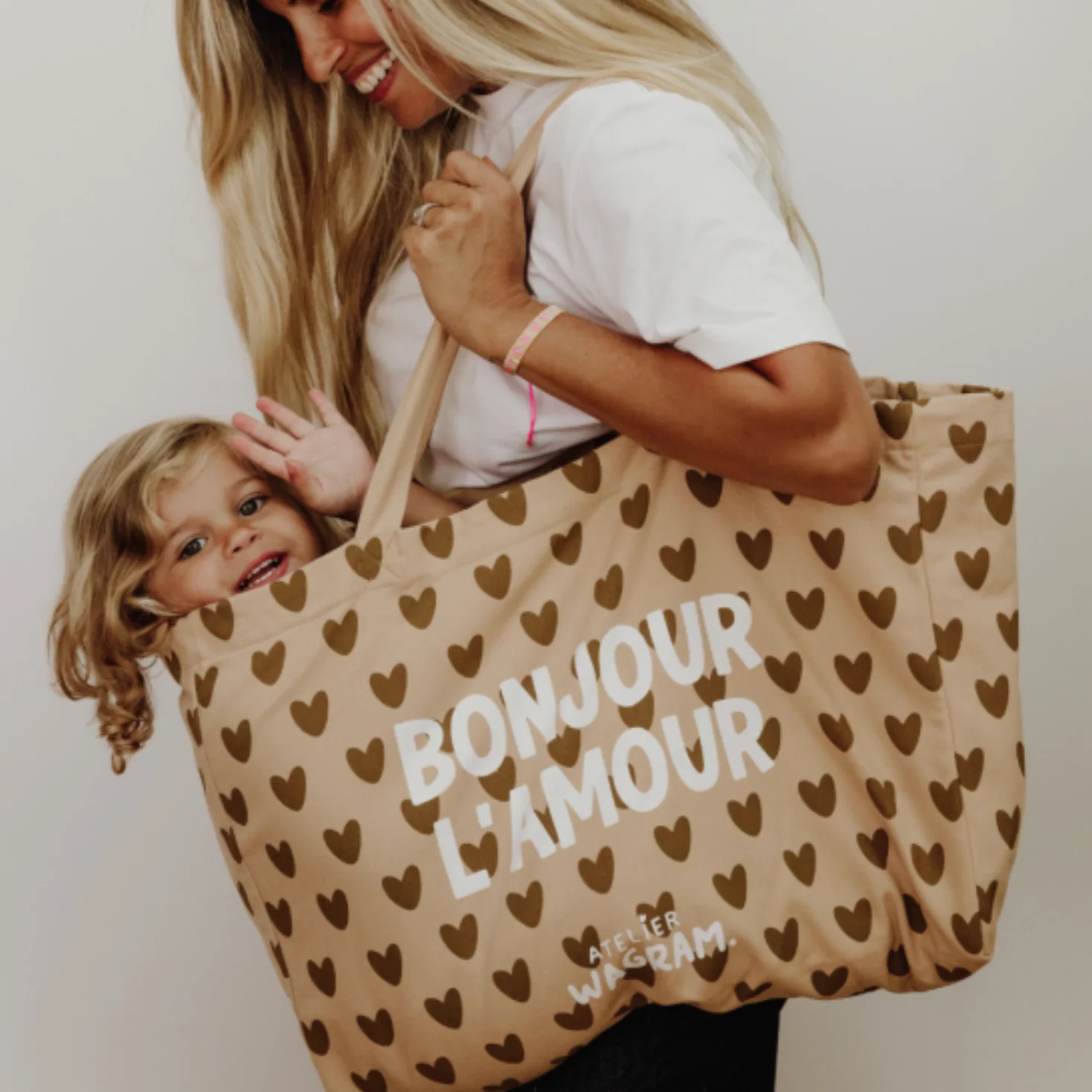 Sac cabas XL | Bonjour l'amour – Image 2