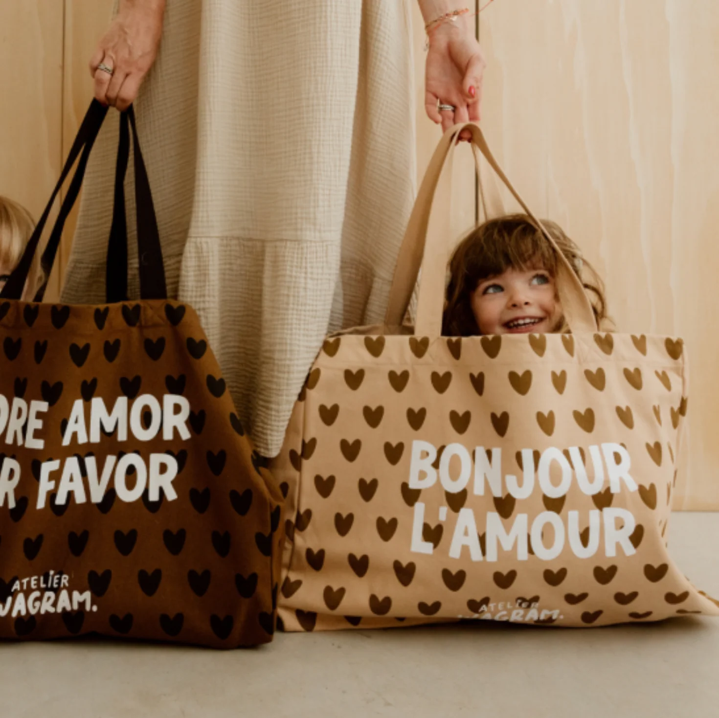 Sac cabas XL | Bonjour l'amour – Image 5