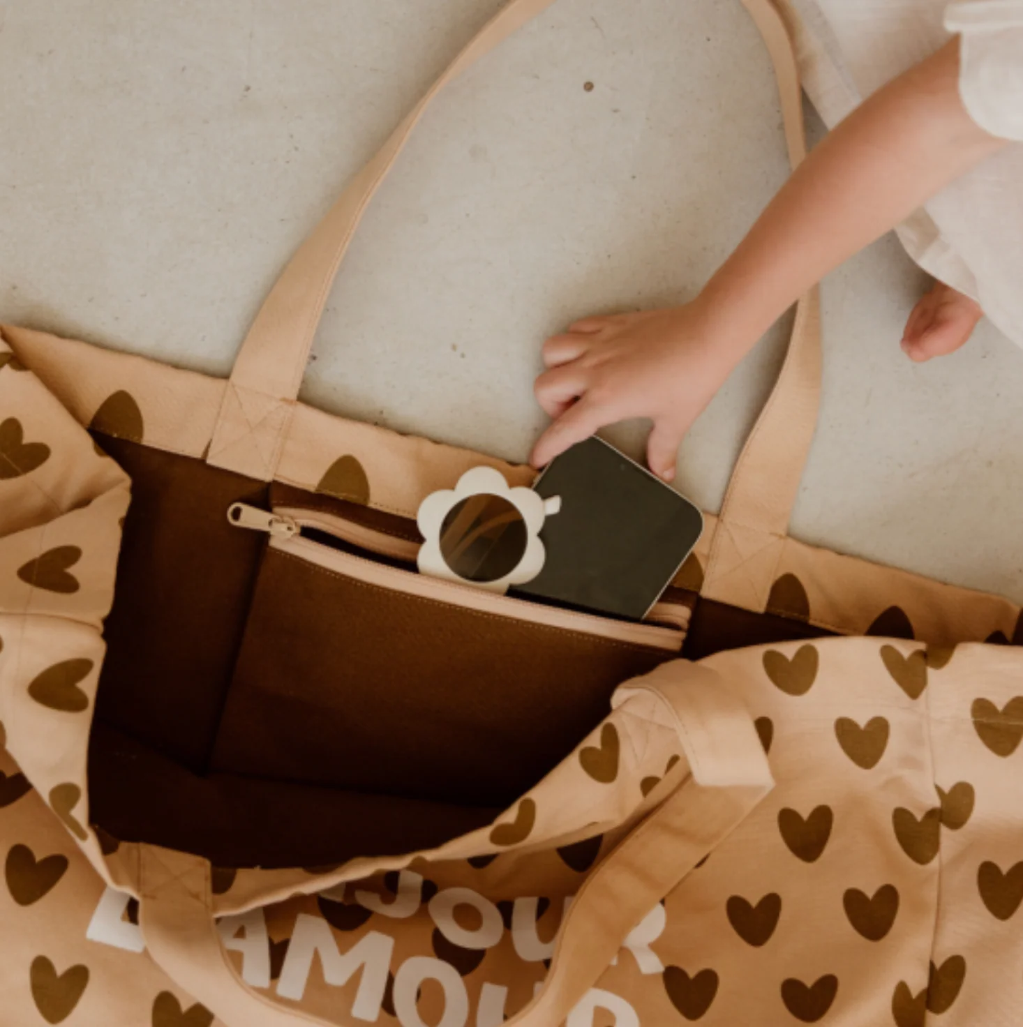 Sac cabas XL | Bonjour l'amour – Image 6