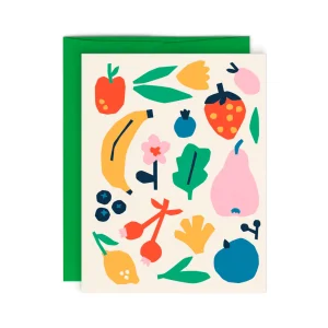 Carte de souhaits - Fruits