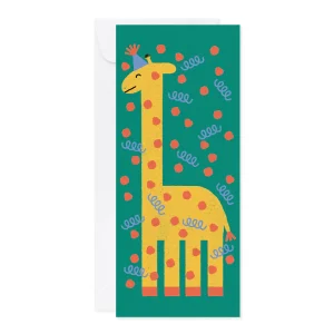Carte de souhaits - Girafe