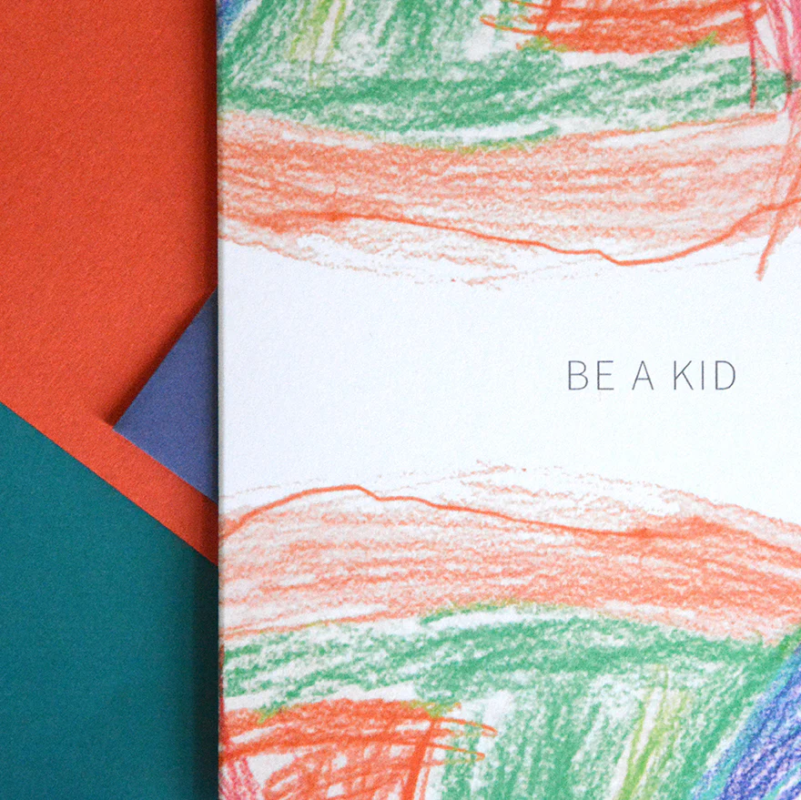 Carte de souhaits dessin d’enfant - Be a kid – Image 3