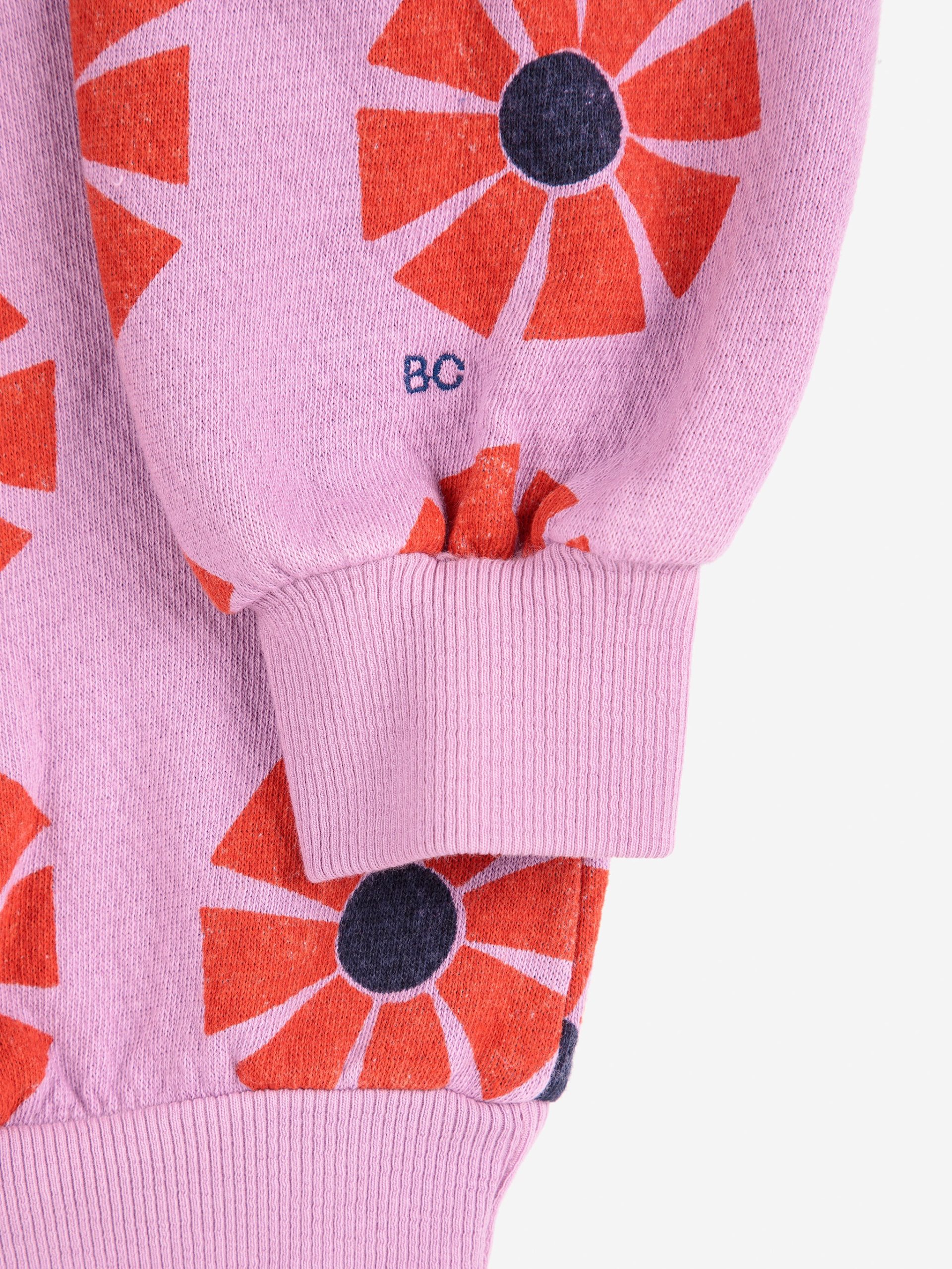 Chandail coton ouaté - Kaleidoscope all over – Image 4