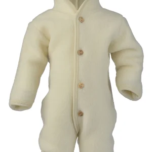 Combinaison chaude en mérinos - Naturel