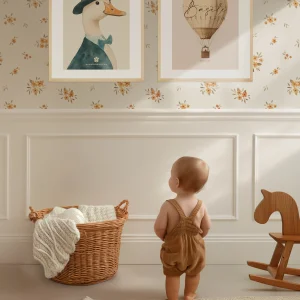 Affiches pour chambre bébé style Campagne