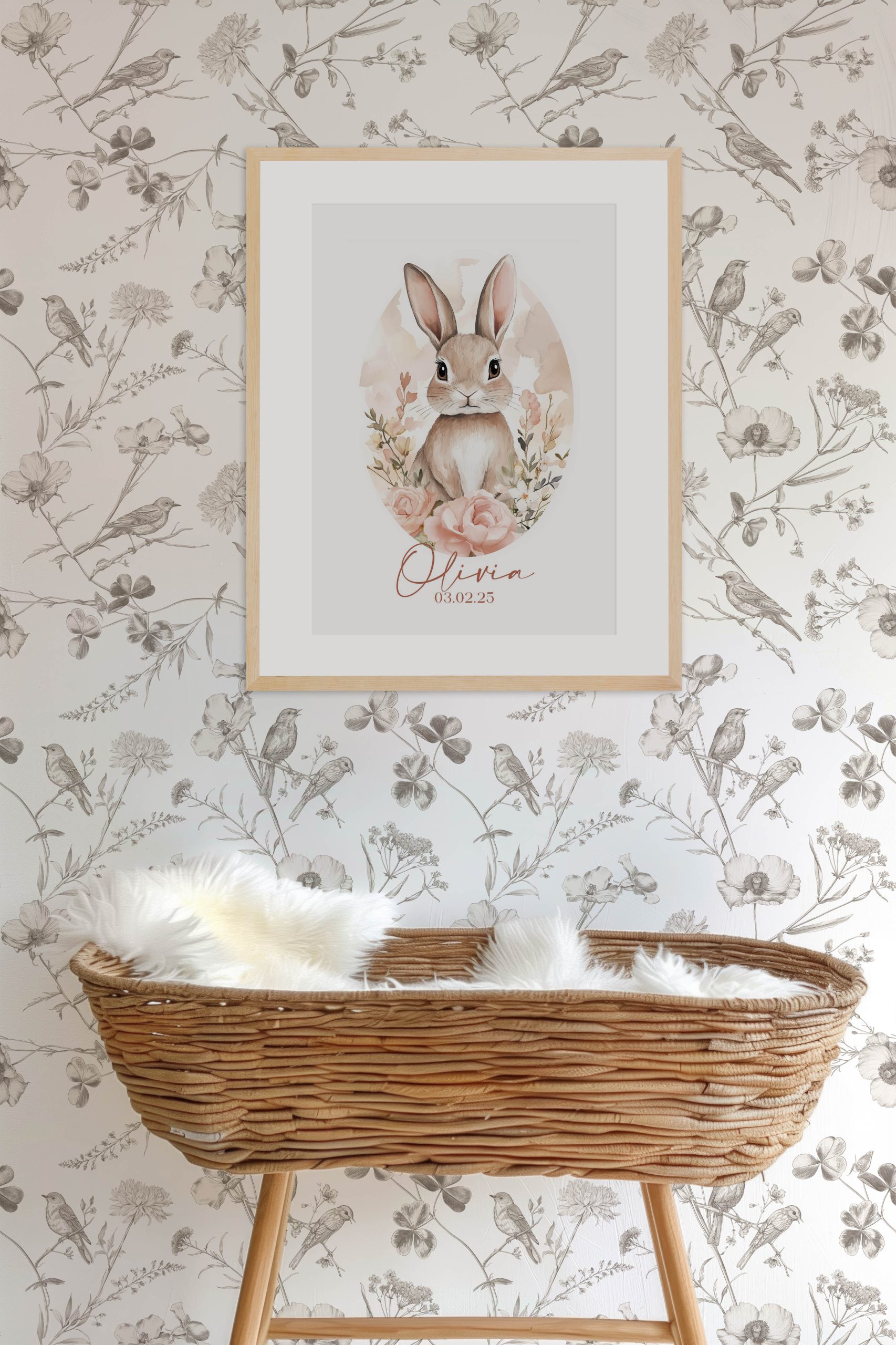 Affiche Personnalisée Animaux de la campagne pour chambre bébé – Image 2