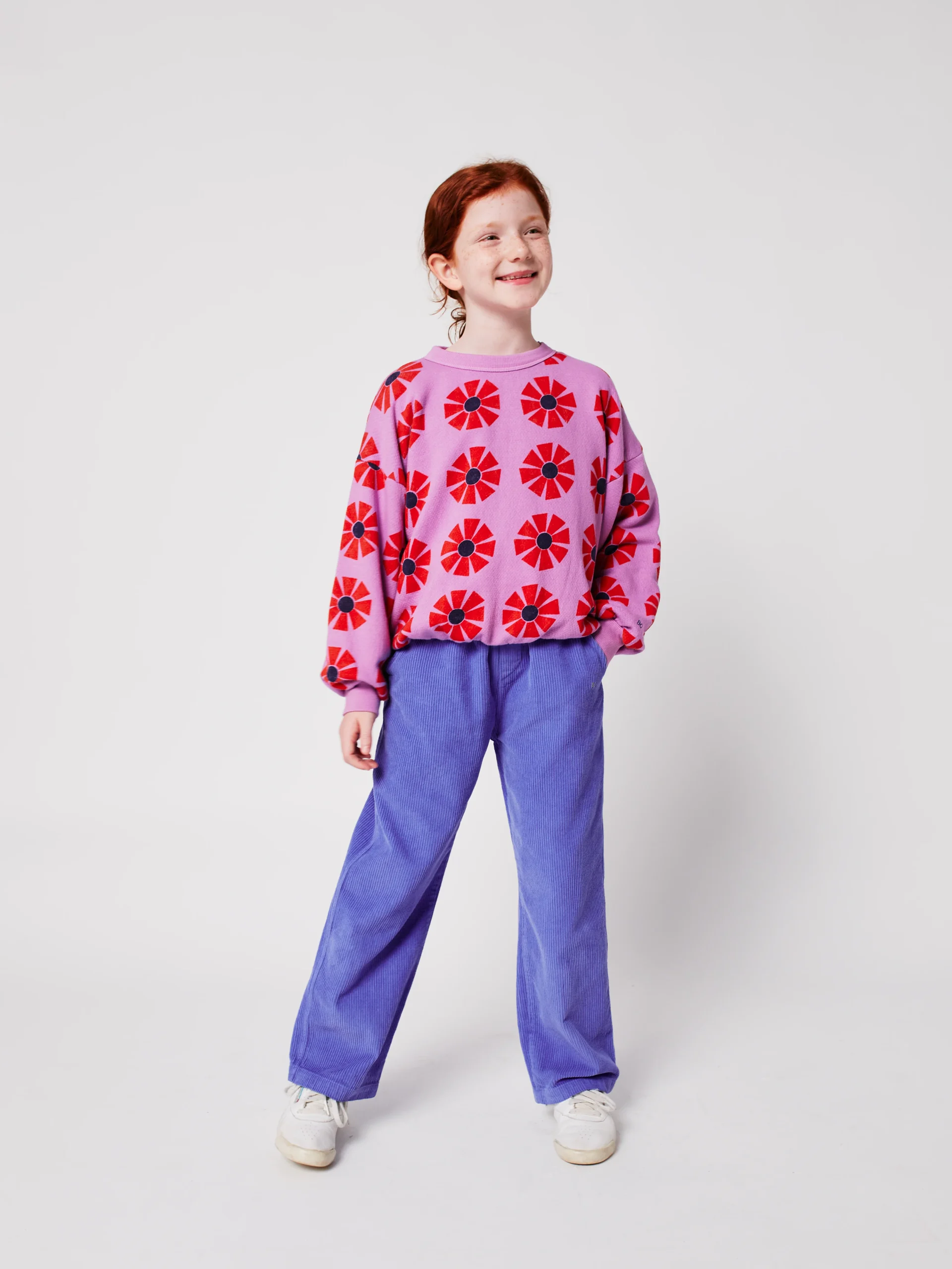 Chandail coton ouaté - Kaleidoscope all over – Image 2