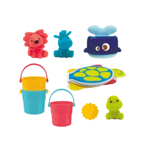 Valisette de Bain avec Jouets d’Eau