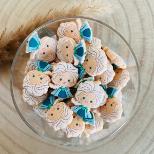 Perle silicone reine des neiges