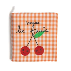 Imagier des fruits - livre en tissu