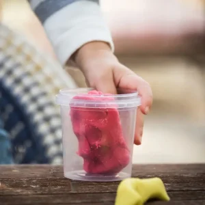 4 pots de pâte à modeler extra souple fabriquée en France