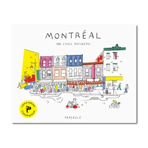 Livre à colorier - Montréal