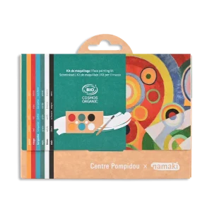 Maquillage bio - 6 couleurs - Centre Pompidou