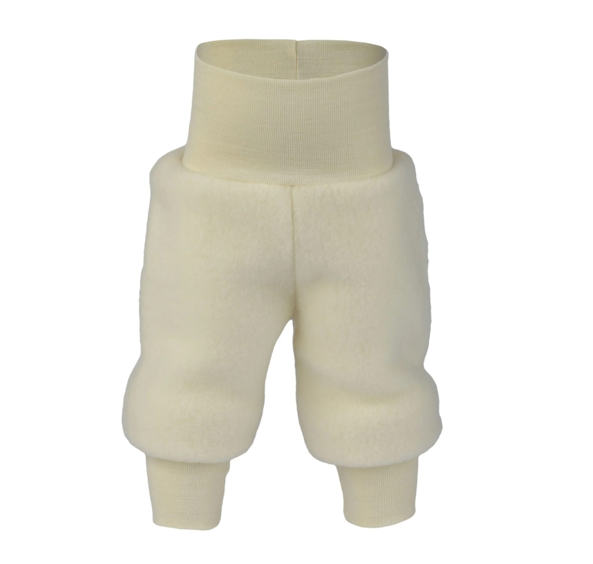 Pantalon chaud en polaire de mérinos - Naturel