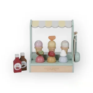 Stand de glaces en bois