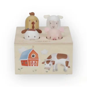 Pop-up sonore en bois | Little Farm
