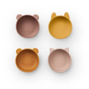 Lot de 4 bols | Rose