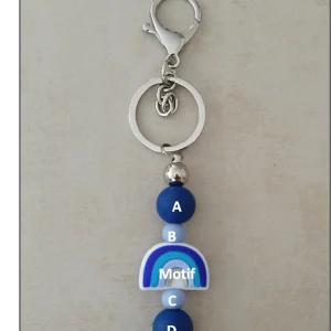 Porte-clef sur mesure personnalisé 1