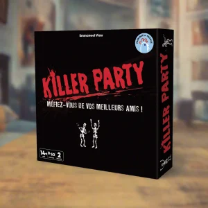Killer Party, jeu d'ambiance pour une soirée qui tue