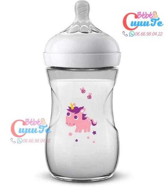 BIBERON NATURAL 260ML/9 OZ LICORNE – AVENT – Image 2