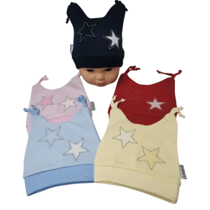 Bonnet bébé naissance 0-3M+   Ref003