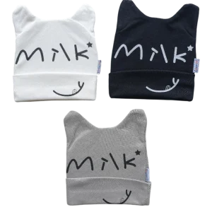 Bonnet bébé naissance 0-3M+   Ref004