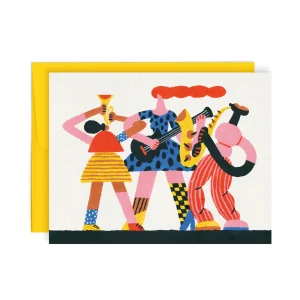 Carte de souhaits - Musiciens