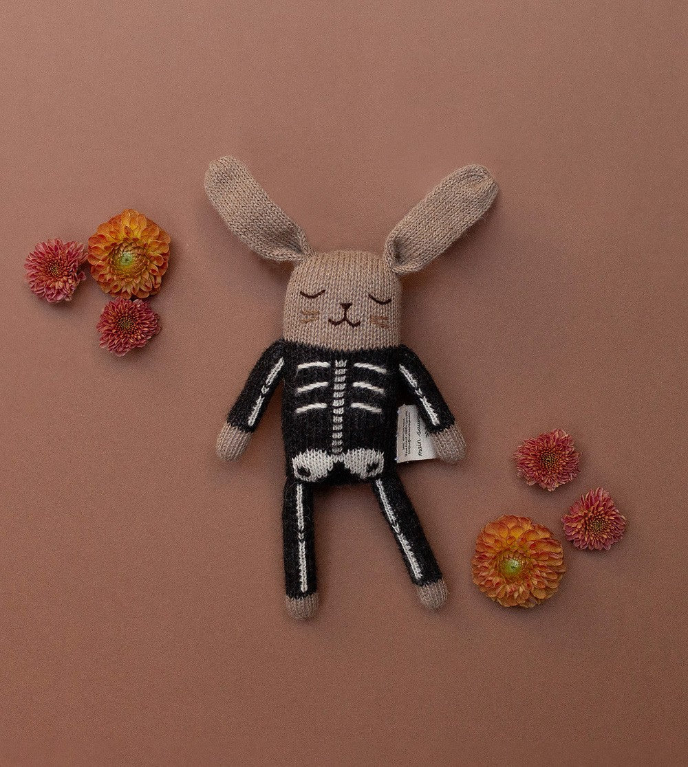 Petit lapin en tricot - Squelette