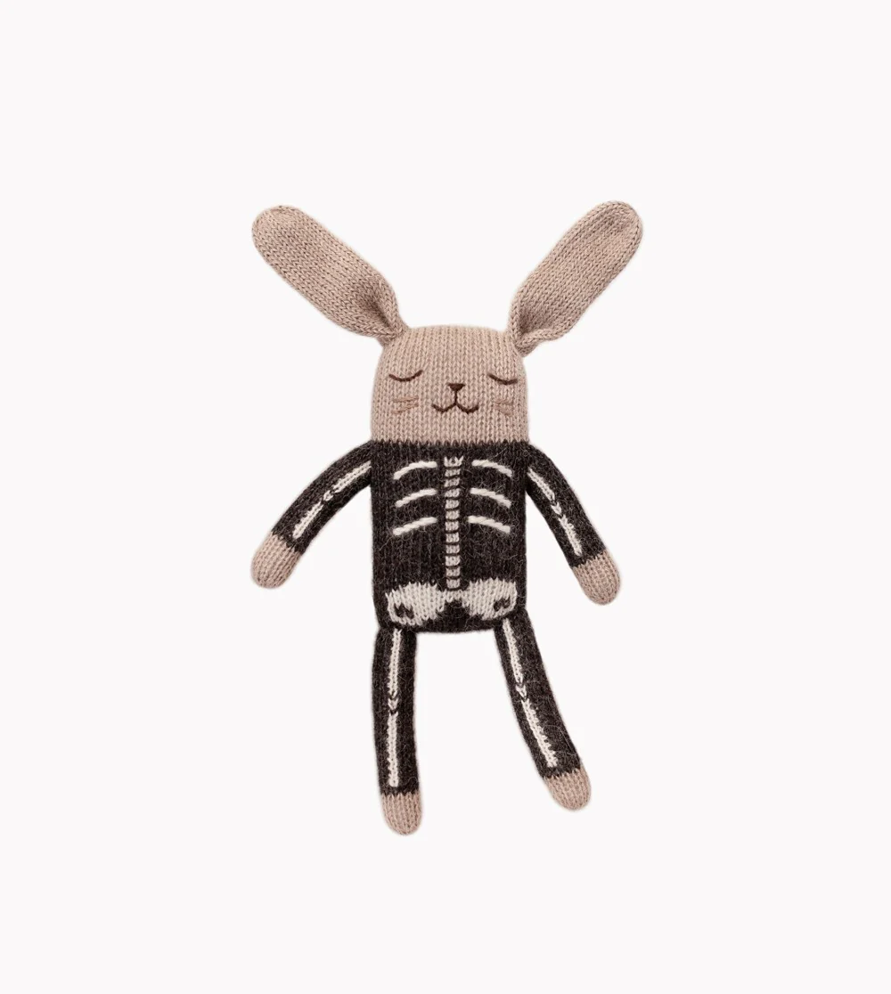 Petit lapin en tricot - Squelette – Image 2