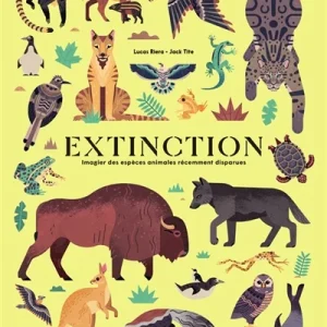 Extinction : imagier des espèces animales récemment disparues