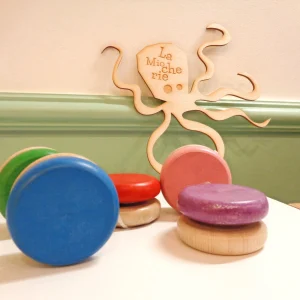 Yoyo bombé en bois - Fabrication Jura