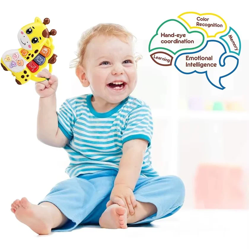 Piano Musical Bébé Animaux – Clavier Électronique Éducatif – Image 2