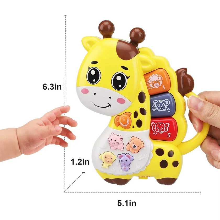 Piano Musical Bébé Animaux – Clavier Électronique Éducatif – Image 5