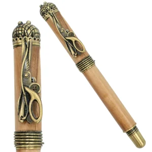 STYLO EN BOIS D'OLIVIER - MODELE COUTURE