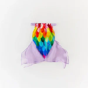 Jupe sirène arc-en-ciel