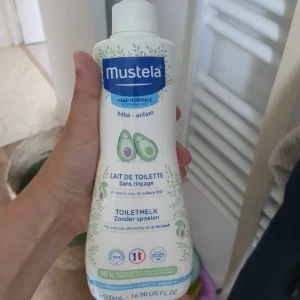 LAIT DE TOILETTE SANS RINÇAGE 500ML -MUSTELA